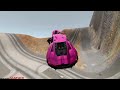 Cars vs Giant Ramp & Slide - BeamNG DRIVE | Beamng.Drive Crashes