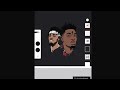 21 Savage & Metroboomin pt2| Adobe Draw | Adding Colour