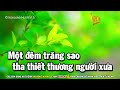 Karaoke Nối Lại Tình Xưa - Nhạc Sống - Cha Cha Tone Nam | Huỳnh Lê