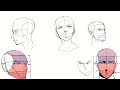 how to draw anime face like pro