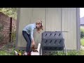 Removing 50,000 Bees from a Compost Bin by Hand