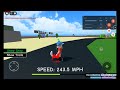 me racing in parkour simulator roblox