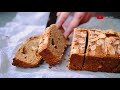 Cách làm bánh mì yến mạch chuối sữa chua-Healthy Food-How to make oatmeal banana bread.