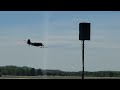 Douglas C-47 Skytrain low level pass, tips wings