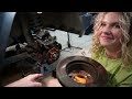 Sasha's XJ Lost its Brakes! Jeep Cherokee front brakes