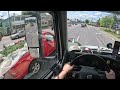 POV Truck Driving USA 4K Upstate NY after storm #truckdriver