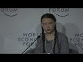 Greta Thunberg: Our House Is On Fire! | World Economic Forum 2019