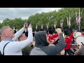 Trooping the Colour: Major General’s Review, Massed Bands March Down the Mall