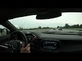 Chevrolet Camaro 2SS V8 461HP on German Autobahn.