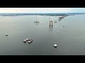 Francis Scott Key bridge after debris cleanup