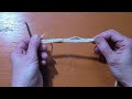 Learn to Crochet Left-Handed Tutorial | How to Make a Slip Knot & Chain