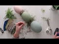 Dollar Store Easter Egg Topiary Craft