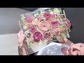 Artist making a mistake and then fixing it | Resin Flower Tray Tutorial, Dried Floral Resin Art Tips