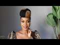 🔥EASY ROLL TUCK & PIN UPDO On 4C NATURAL HAIR / Protective Style / Tupo1