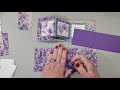 How to make a Double Z Fold card with Perennial Lavender from Stampin Up!