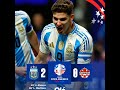 Argentina 2=0 Canadá/ Narración de Radio 2 Jesús Emiliano/ Copa América