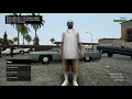 Let's Play Grand Theft Auto San Andreas Pt 2 Sibling stress/ Guns for Grove