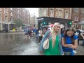 Walking In Rain & Thunderstorms In Central London