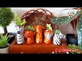 Best out of waste | Animal faces home decor idea with waste cardboard | Arush diy craft ideas