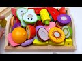 Satisfying Video | Cutting Fruit, Vegetable Antisres  Wooden ASMR #5