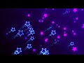 Neon Flying Stars Background video | Footage | Screensaver