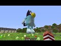 BLUEY SE CONVIERTE EN GIGANTE EN MINECRAFT