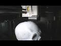 3d Print Timelapse -  Skeleton Skull Incense Burner
