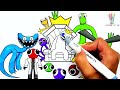 Rainbow Friends Chapter 2 Coloring Pages / Color ALL New Monsters Rainbow Friends 2 / NCS MUSIC