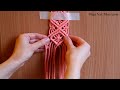 DIY Macrame Plant Hanger Tutorial | DIY Macrame Wall Hanging Tutorial | Макраме Кашпо для Цветов