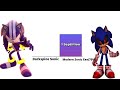 Sonic Vs Sonic Exe Power Levels Over The Years