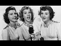 How GREED Ruined The Andrews Sisters?