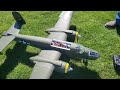 THE FREEWING 1600MM  B-25. PERFECT MAIDEN FLIGHT