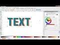 3D Text - Inkscape Tutorial
