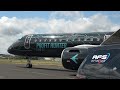 Embraer E195-E2 Flying Display at Farnborough Airshow 2024 - Day1 | 22/07/2024 incl vertical takeoff
