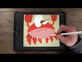 How To Color Sketches In Procreate w/o Using Outlines!