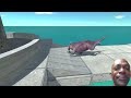 No One Can Escape from Giant Hydraulic + Epic Fails - Animal Revolt Battle Simulator