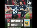 Independiente 2=1 Banfield/ Narración de Radio La Red Pipi Novello/ Liga Profesional Argentina 🏆