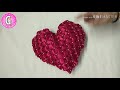 Heart shape pillow cushion cover smocking design new trendy pattern making in hindi at home cojin