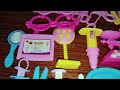 9:39 Minutes Satisfying with Unboxing 2 sets of cute pink and blue  Doctor playset