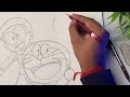 Doraemon Drawing,  Outline Tutorial,  Art Competition Update