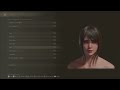 Elden Ring Gorgeous Female Character Creation with Sliders!