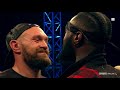 IT'S ON! Tyson Fury and Deontay Wilder FULL post-fight confrontation at Windsor Park