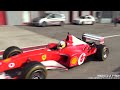 Ferrari F2002 F1 Car singing at Imola Circuit: Best of V10 Sounds, Accelerations & Fly Bys!
