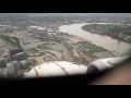 Stunning landing in London City Airport #landing #flying #london #londoncity #airport