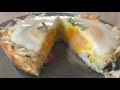 🍳 Egg in the Nest | Breakfast | Hash Browns | Feat. Dash® Mini Pie Maker | GemFOX Food