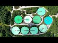 Working China Clay mine in Cornwall by Drone in This 4K