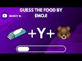 Guess the Snack by Emoji Challenge 🍿🍫🍕, Pt 2.