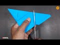 How To Make Paper Plane That Fly Long Time - Over 180 Feet!
