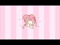 Sanrio Background Music 1 HOUR w My Melody