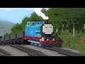 Thomas Going Up Gordon's Hill in Minecraft Animation